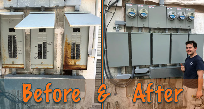 BEFORE & AFTER: Quality Electrical